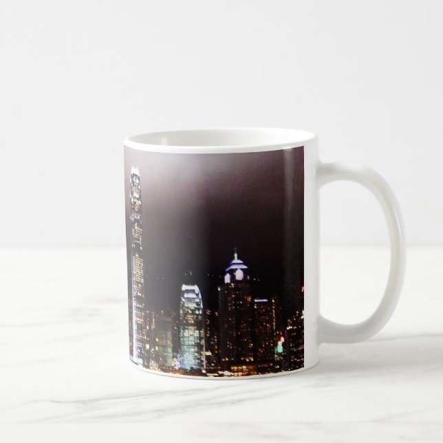 Hong Kongskyline-Tasse Tasse (Rechts)