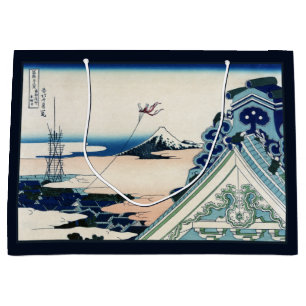 Honganji-Tempel Blick auf den Fuji japanischer Hol Große Geschenktüte