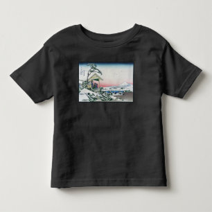 Honganji-Tempel Blick auf den Fuji japanischer Hol Kleinkind T-shirt
