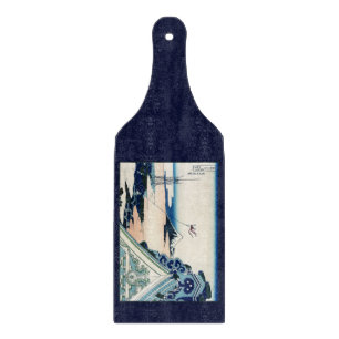 Honganji-Tempel Blick auf den Fuji japanischer Hol Schneidebrett