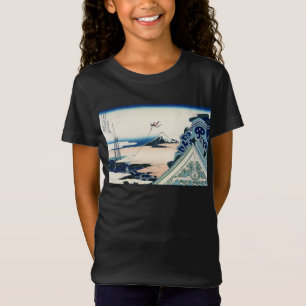 Honganji-Tempel Blick auf den Fuji japanischer Hol T-Shirt