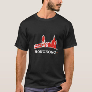 Hongkong City Tourist Destination Souvenir T-Shirt