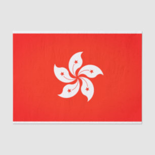 Hongkong Flag Geschenkpapier Seidenpapier