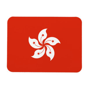 Hongkong-Flagge Magnet