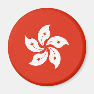 Hongkong-Flagge Magnet