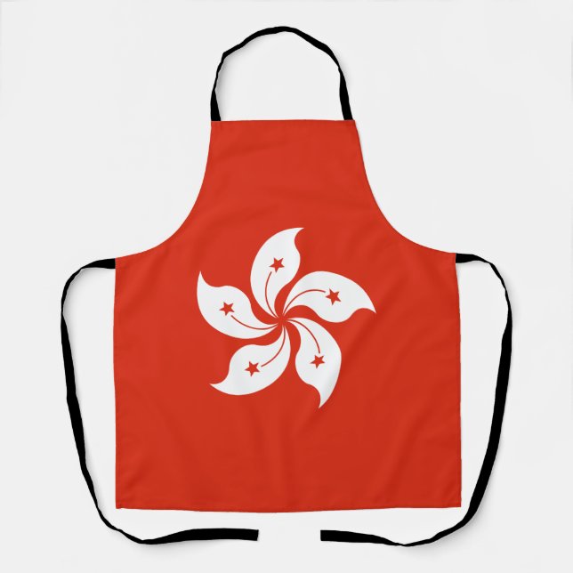 Hongkong-Flagge Schürze (Vorderseite)