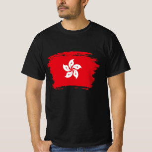 Hongkong-Flagge T-Shirt