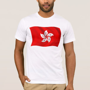 Hongkong-Flaggen-Shirt T-Shirt