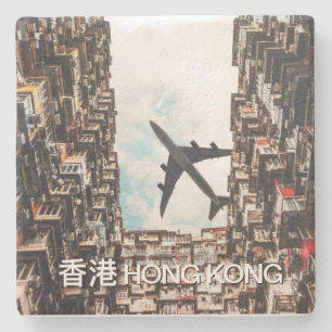 Hongkong Flugzeug Steinuntersetzer