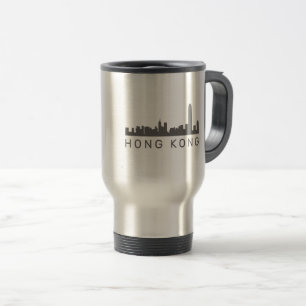 Hongkong Geschenk HK Skyline Geschenk Reisebecher
