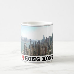 Hongkong - I Liebe - Kaffeetasse