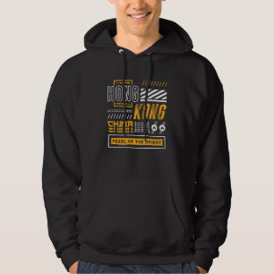 Hongkong Perle des Orients Modernes Reisedesign Hoodie