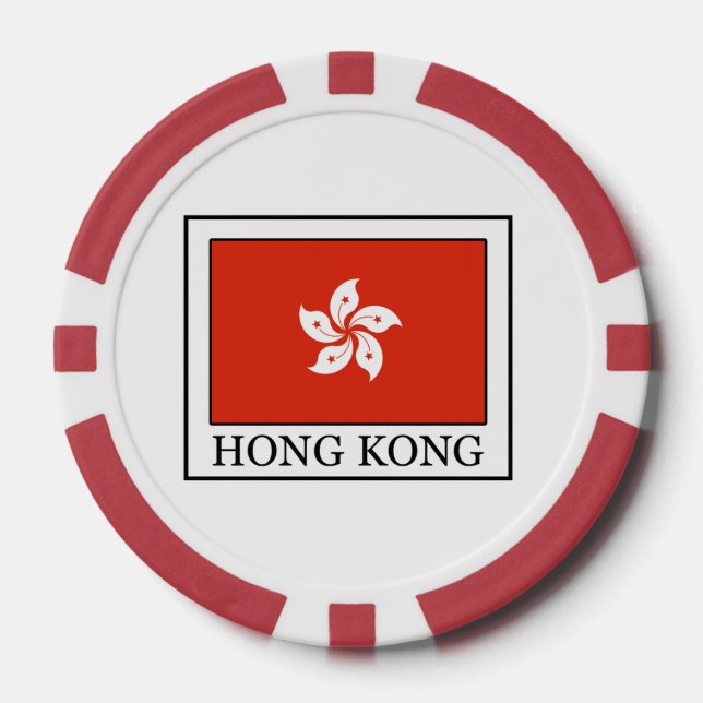 Hongkong Pokerchips (Vorderseite)