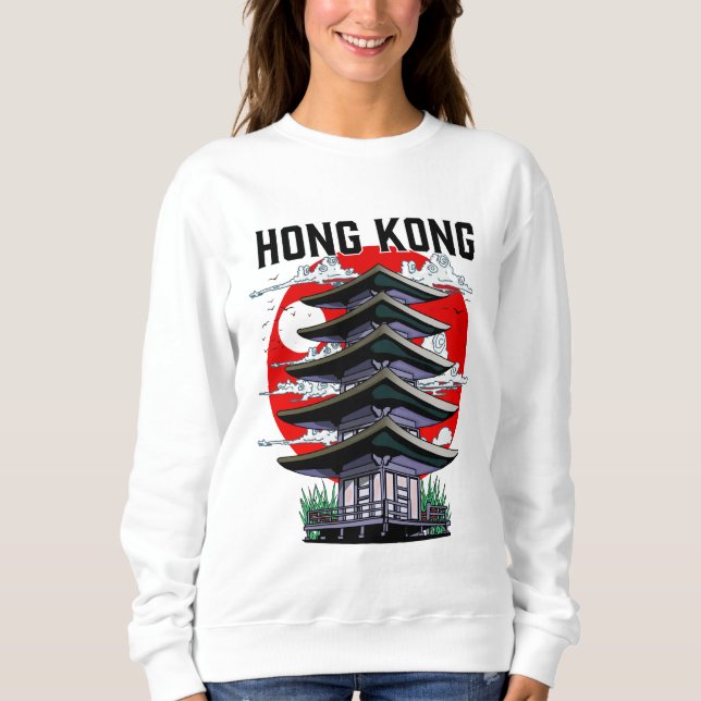 Hongkong Sweatshirt (Vorderseite)