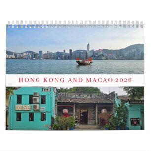 Hongkong und Macau 2026 Kalender