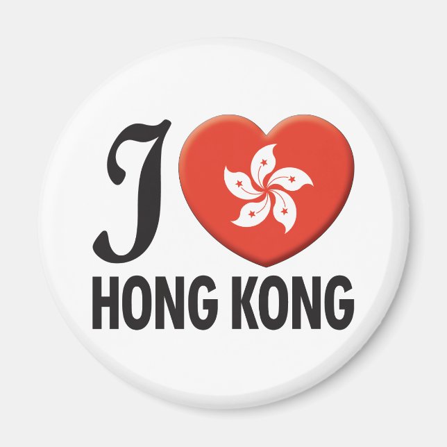 Hongkonger Liebe Magnet (Vorne)