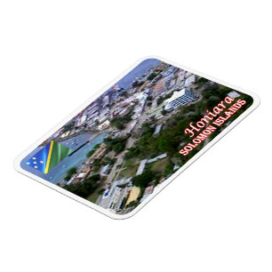 Honiara - Luftaufnahme - Salomonen - Magnet