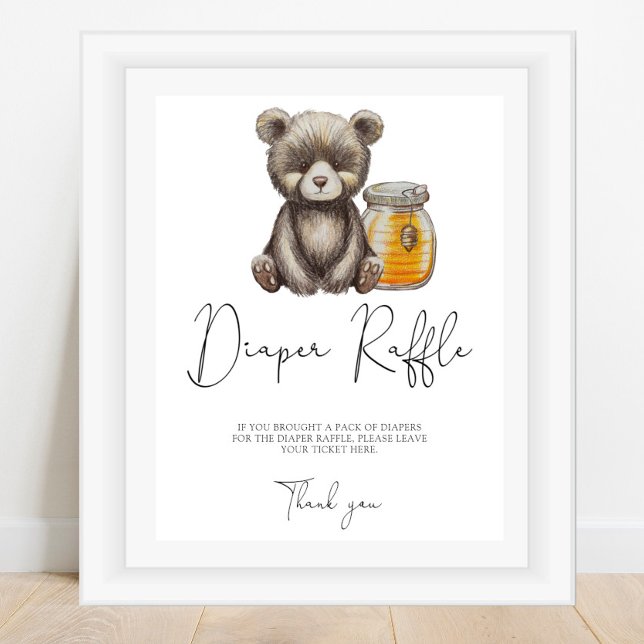 Honig aus Bären und Glas - Windelraffination Poster (Von Creator hochgeladen)