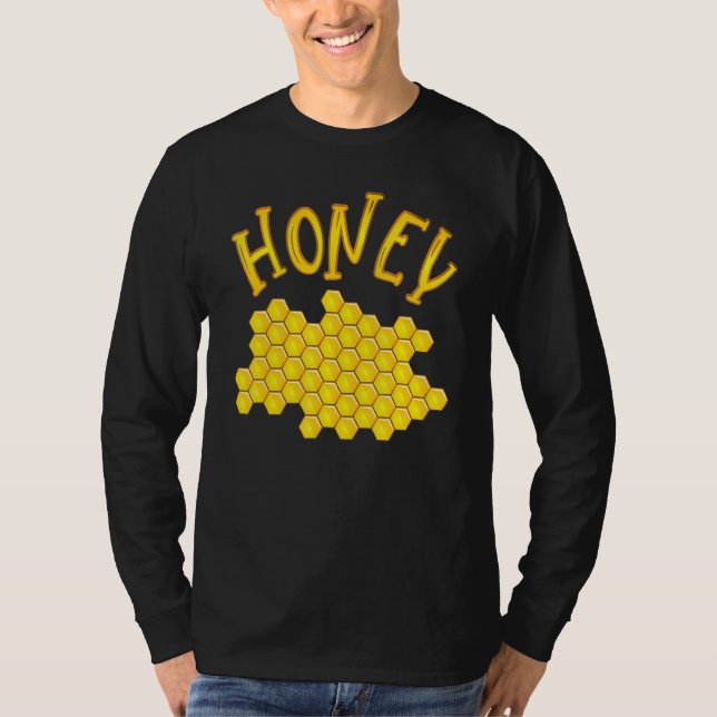 Honig aus Golden Comb Honey und Bienenhalter T-Shirt (Vorderseite)