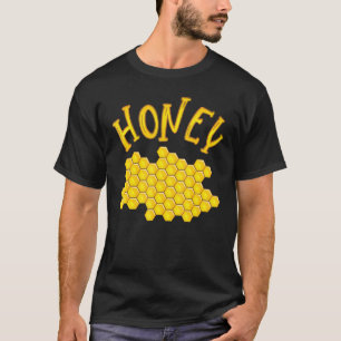 Honig aus Golden Comb Honey und Bienenhalter T-Shirt