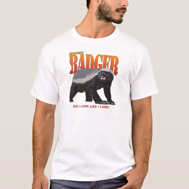 Honig Badger.png T-Shirt (Vorderseite)
