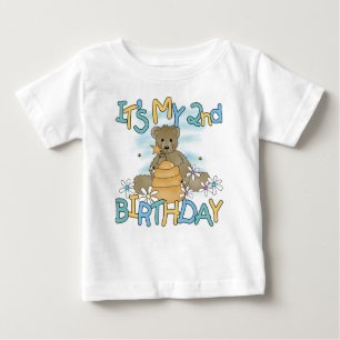 Honig-Bärn-2. Geburtstag Baby T-shirt