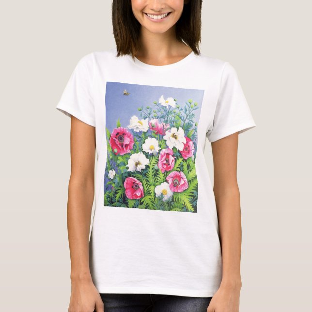Honig-Bienen-Honig-Biene T-Shirt (Vorderseite)
