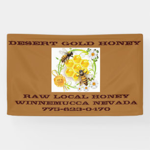 Honig-Bienen-Honig-Verkäufer-ImkerApiarist Banner