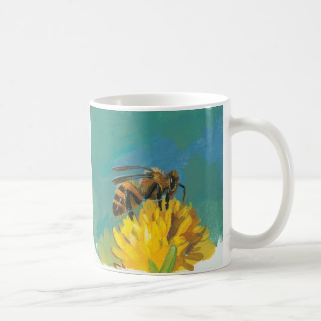 Honig-Bienen-Tasse Tasse (Rechts)