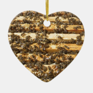 Honig-Bienen überall Keramik Ornament