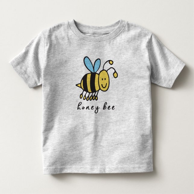Honig-Bienenstock oder T - Shirt (Vorderseite)