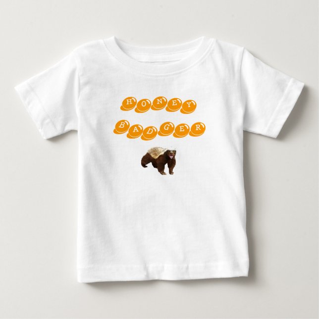 Honig-Dachs Baby T-shirt (Vorderseite)