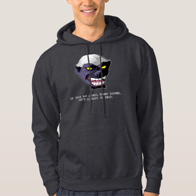 Honig-Dachs bereits tot Hoodie (Vorderseite)