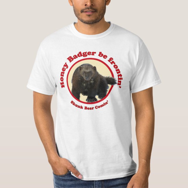 Honig-Dachs ist Frontin T-Shirt (Vorderseite)