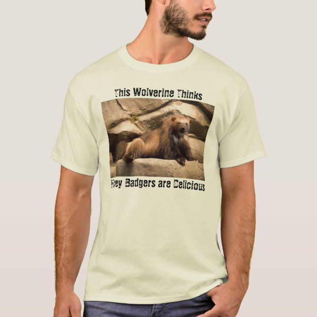Honig-Dachs ist köstlich T-Shirt (Vorderseite)