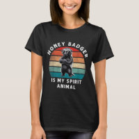 Honig-Dachs Ist Mein Srit-Tier Lustig Vintage-Wild