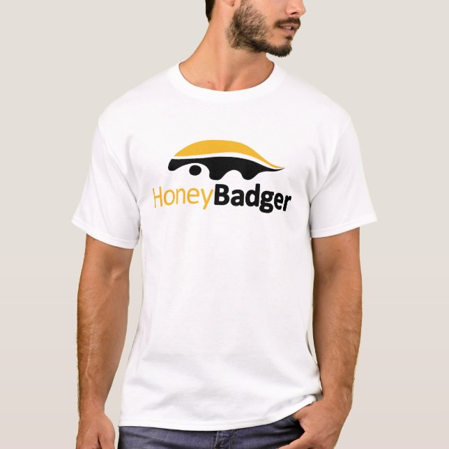 Honig-Dachs-Klassiker-Logo T-Shirt (Vorderseite)
