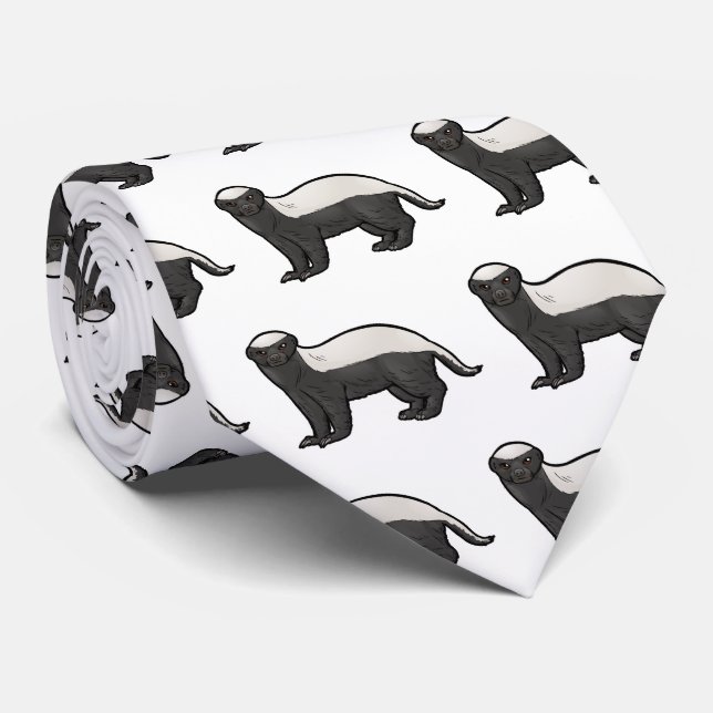 Honig-Dachs Krawatte (Gerollt)