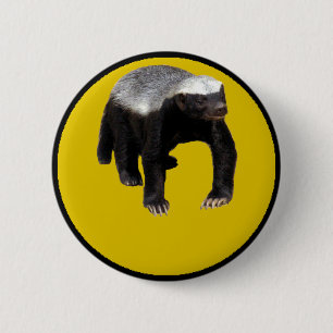 Honig-Dachs (schaffen Sie Ihr eigenes Sprichwort Button