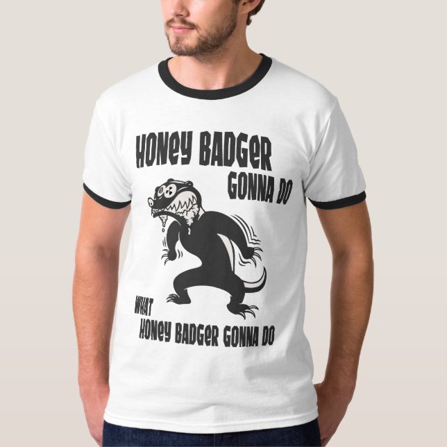 Honig-Dachs T-Shirt (Vorderseite)