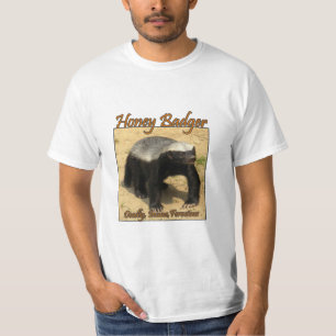 Honig-Dachs-Tatsachen-T-Shirt T-Shirt