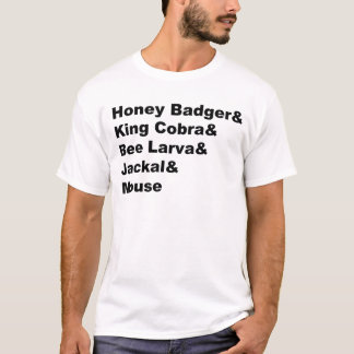 Honig-Dachs-Zusammenfassung T-Shirt
