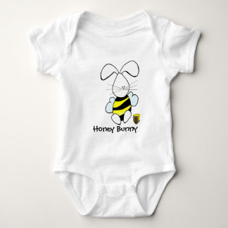 Honig-Häschen Baby Strampler