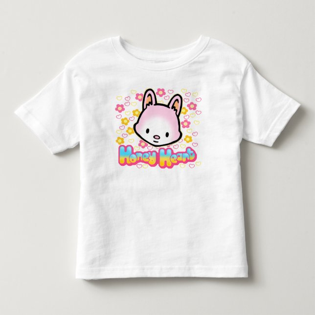 Honig-Herzkleinkind T - Shirt (Vorderseite)