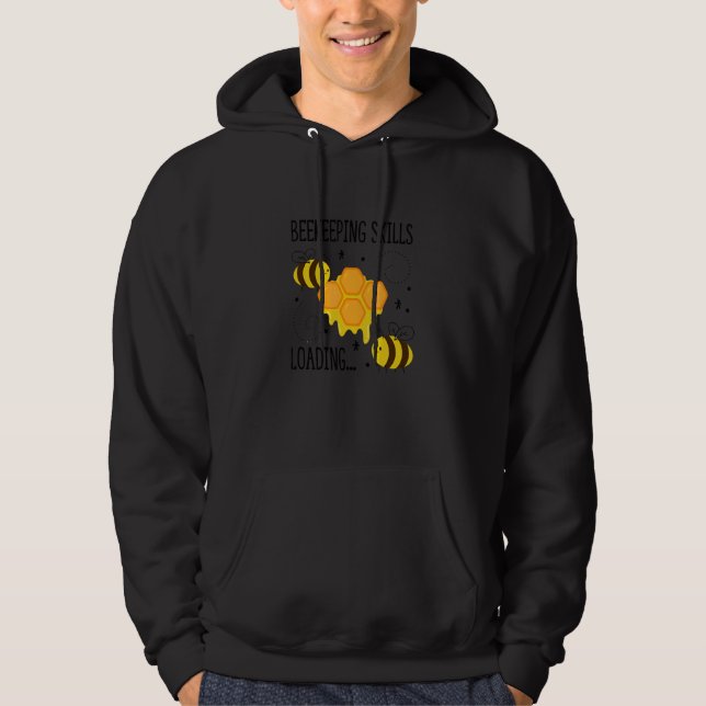 Honig Imker Hobby Zitat Hoodie (Vorderseite)