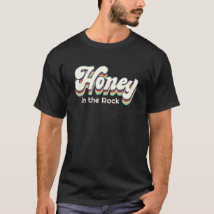 Honig in dem Felsen Jesus Christus Vintage Retro G T-Shirt