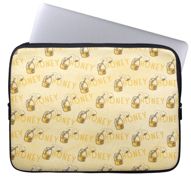 Honig-Laptop-Hülle Laptopschutzhülle (Vorderseite)