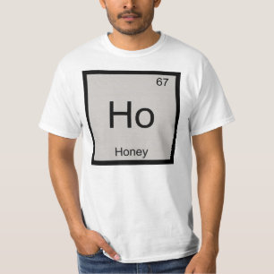 Honig Name Chemie Element Periodensystem T-Shirt