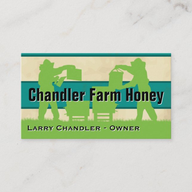 Honig Personalisiert Visitenkarte (Vorderseite)