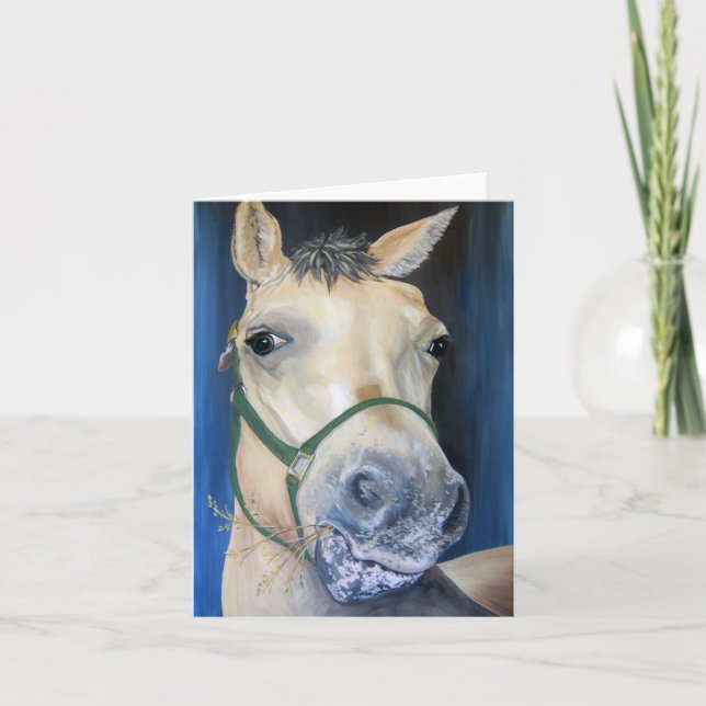Honig Pferd Faltschachtel Ankündigung (Vorderseite)